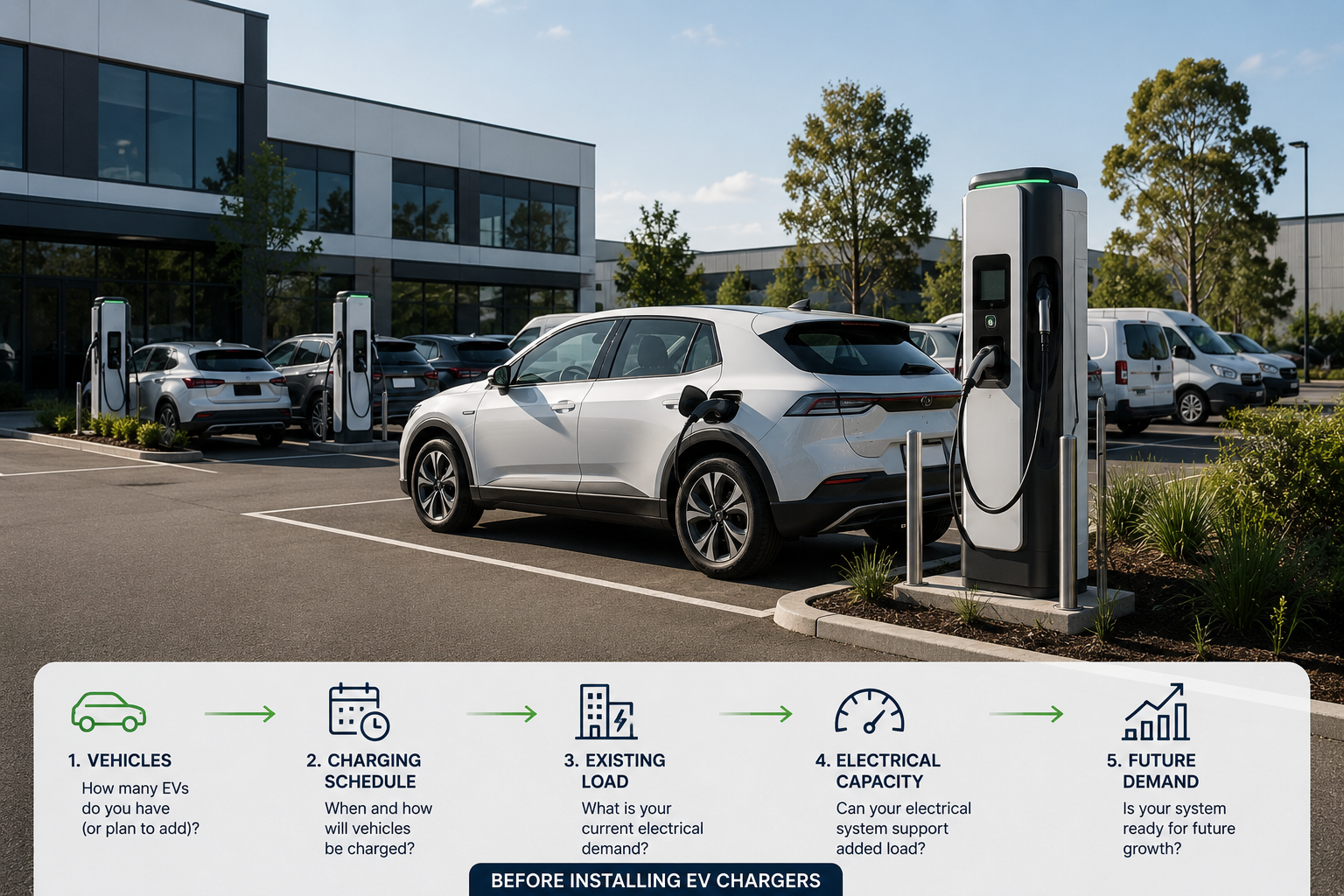 Your Business Has EVs - But Can the Electrical System Handle the Chargers?